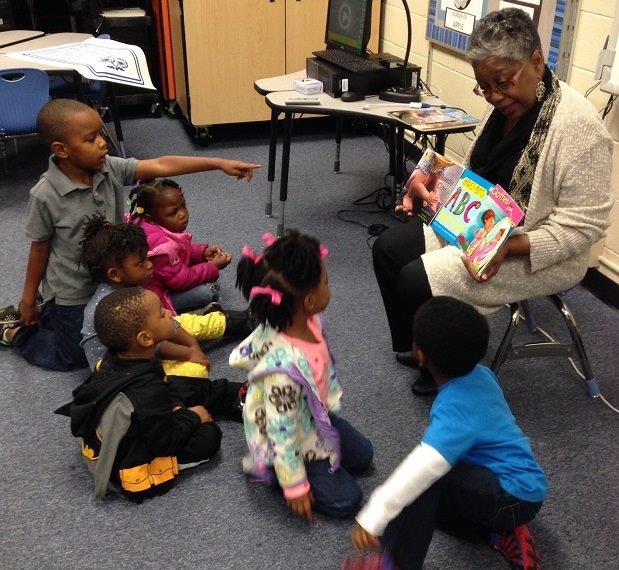 Pre-School visit with CWH_Little Rock 2014